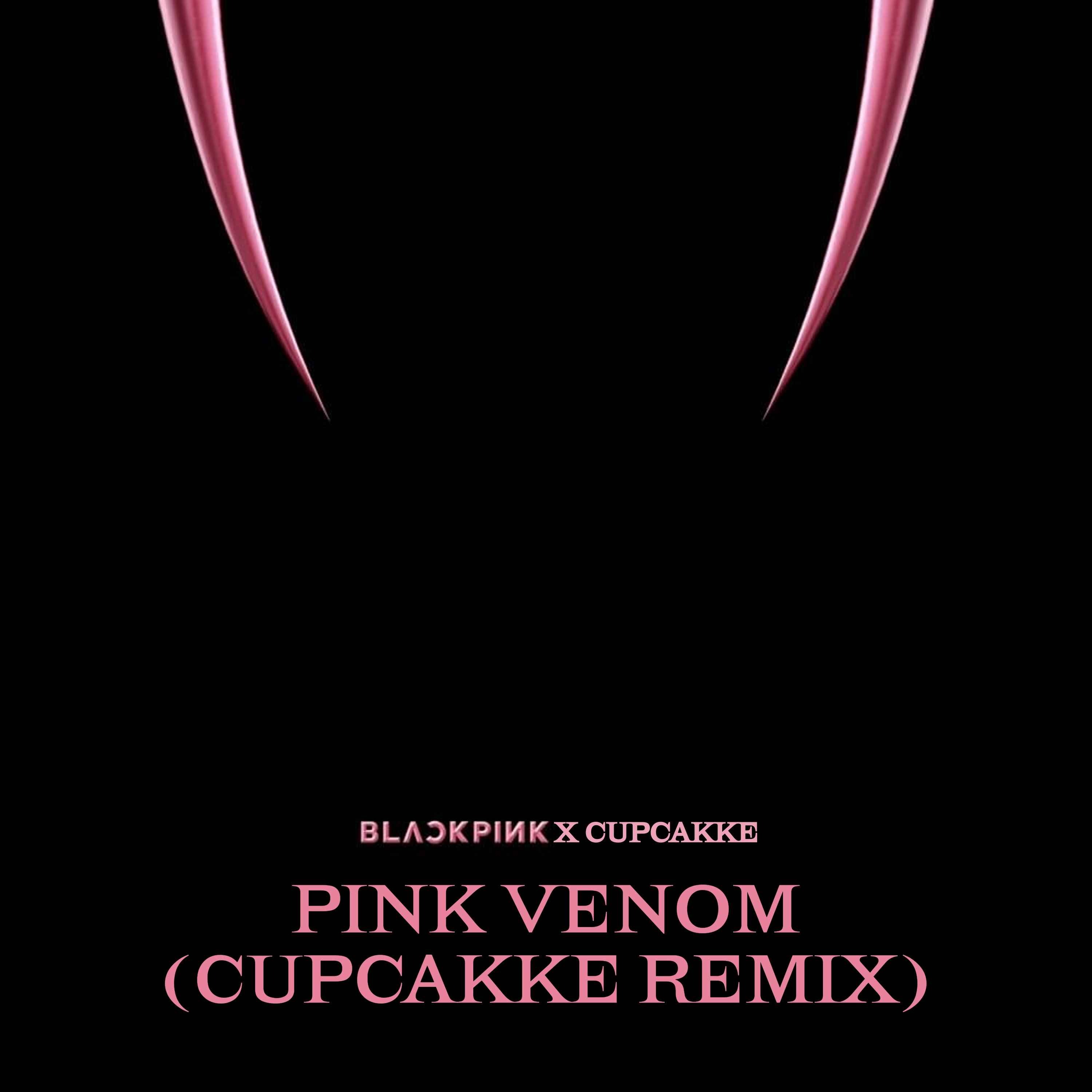 BLACKPINK & CupcakKe — Pink Venom (CupcakKe Remix) cover artwork