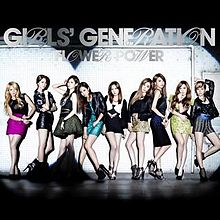 Girls&#039; Generation Flower Power cover artwork