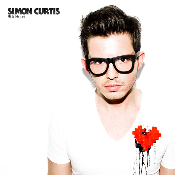 Simon Curtis 8Bit Heart cover artwork