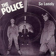 The Police — So Lonely cover artwork