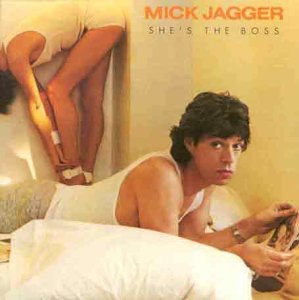 Mick Jagger She&#039;s the Boss cover artwork