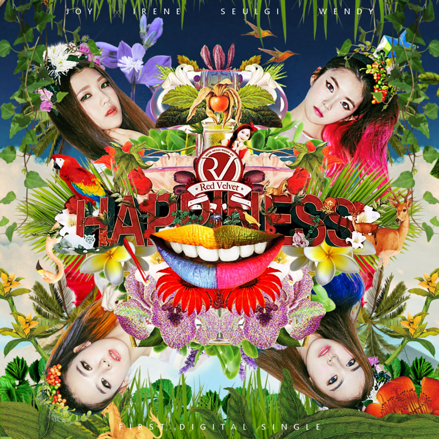 Red Velvet — Happiness cover artwork