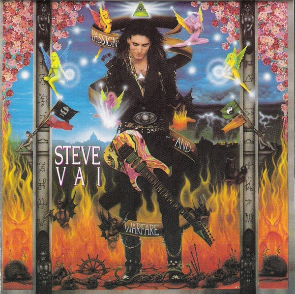 Steve Vai Passion and Warfare cover artwork