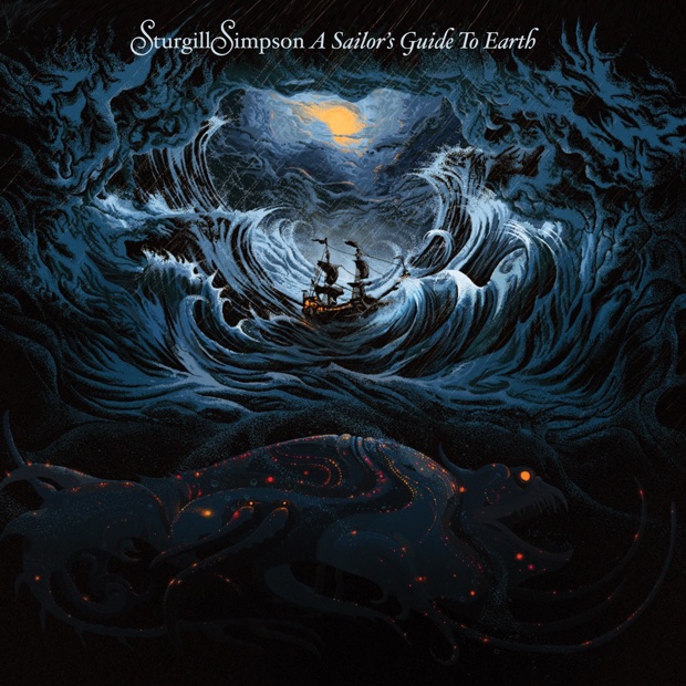 Sturgill Simpson A Sailor&#039;s Guide To Earth cover artwork