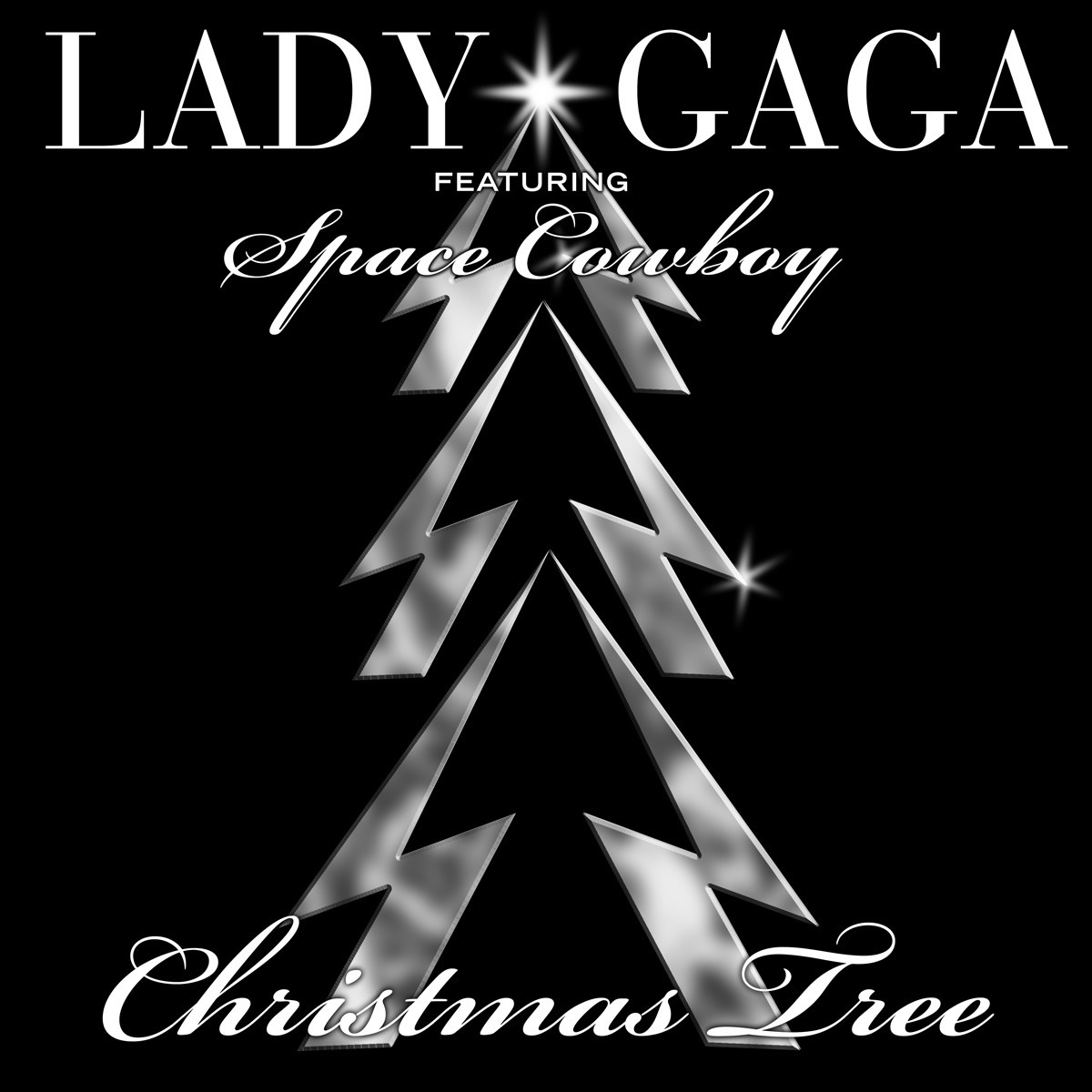 Lady Gaga ft. featuring Space Cowboy Christmas Tree cover artwork