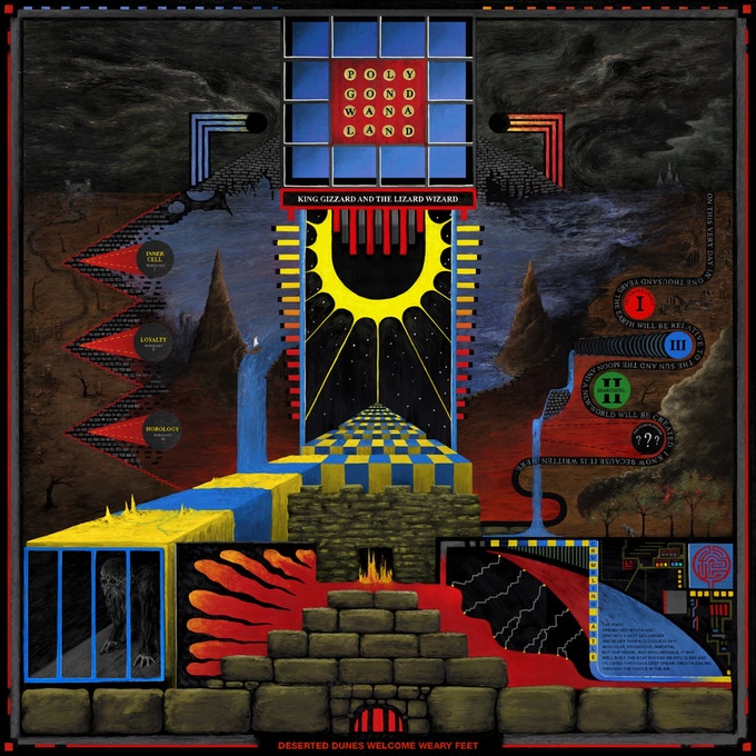 King Gizzard &amp; the Lizard Wizard Crumbling Castle cover artwork