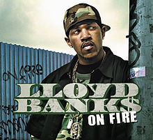 Lloyd Banks On Fire cover artwork