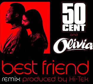 50 Cent & Olivia Best Friend cover artwork