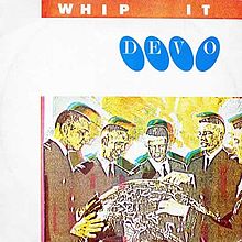 Devo Whip It cover artwork