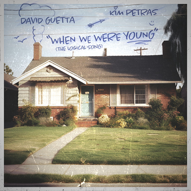 David Guetta & Kim Petras — When We Were Young (The Logical Song) cover artwork