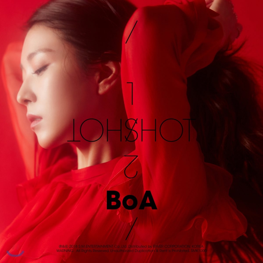 BoA ONE SHOT, TWO SHOT cover artwork