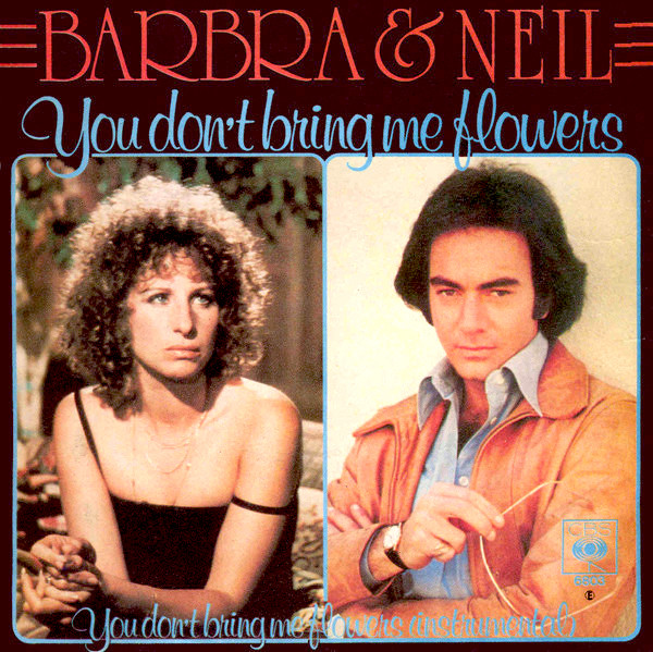 Barbra Streisand & Neil Diamond — You Don&#039;t Bring Me Flowers cover artwork