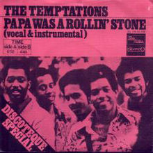 The Temptations — Papa Was a Rollin&#039; Stone cover artwork