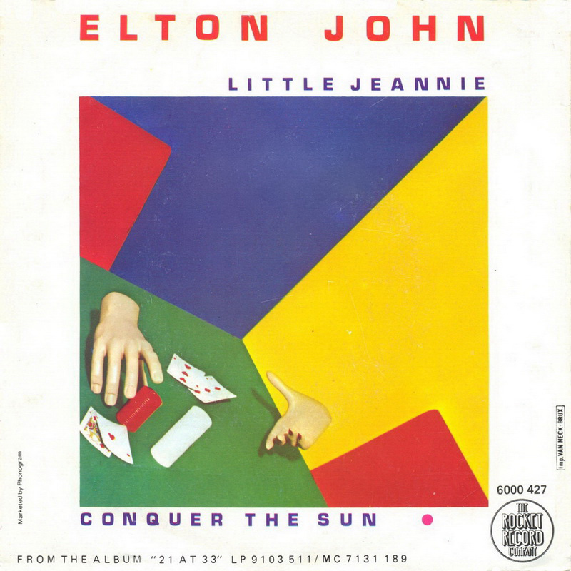 Elton John Little Jeannie cover artwork
