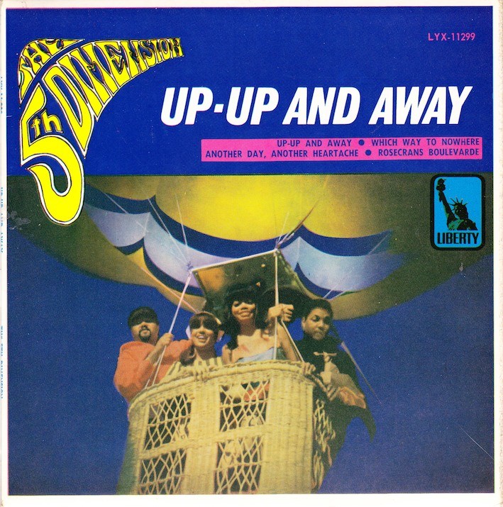 The 5th Dimension Up, Up and Away cover artwork