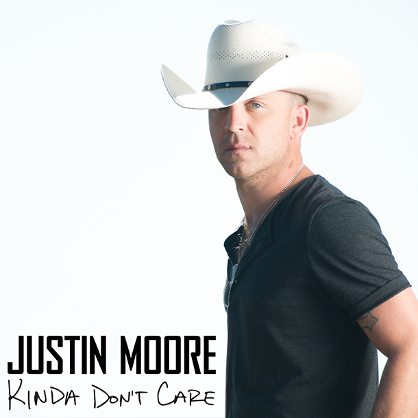 Justin Moore Kinda Don&#039;t Care cover artwork