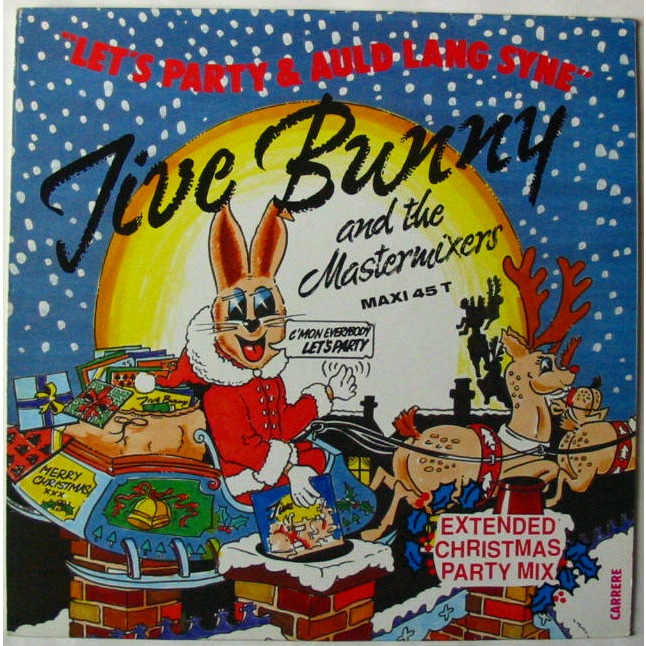 Jive Bunny and the Mastermixers — Let&#039;s Party cover artwork