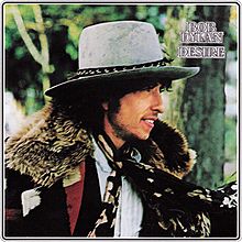 Bob Dylan Desire cover artwork