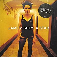 James — She&#039;s a Star cover artwork