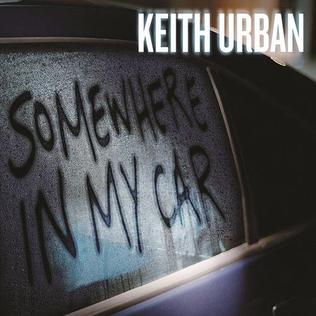 Keith Urban Somewhere in My Car cover artwork