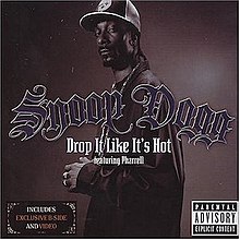 Snoop Dogg ft. featuring Pharrell Williams Drop It Like It&#039;s Hot cover artwork