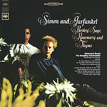 Simon &amp; Garfunkel Parsley, Sage, Rosemary and Thyme cover artwork