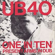 UB40 One in Ten cover artwork