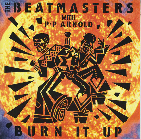 The Beatmasters — Burn It Up cover artwork