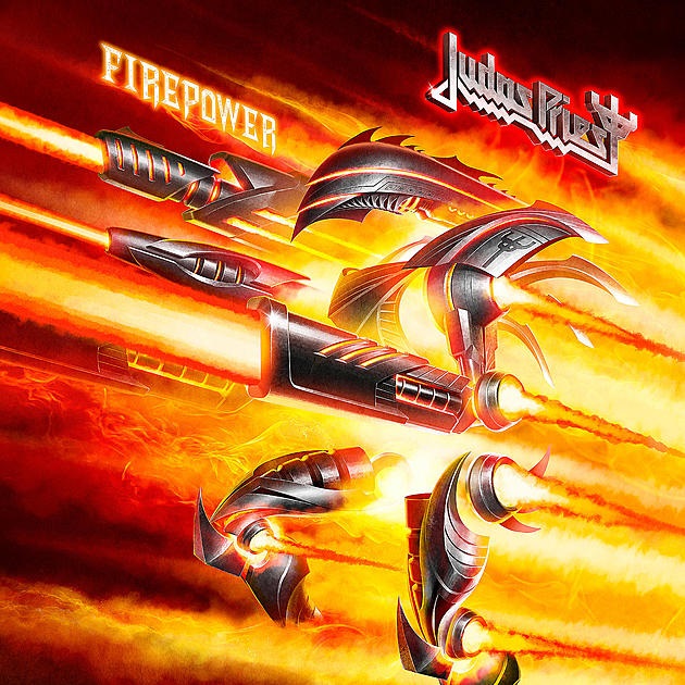 Judas Priest Firepower cover artwork