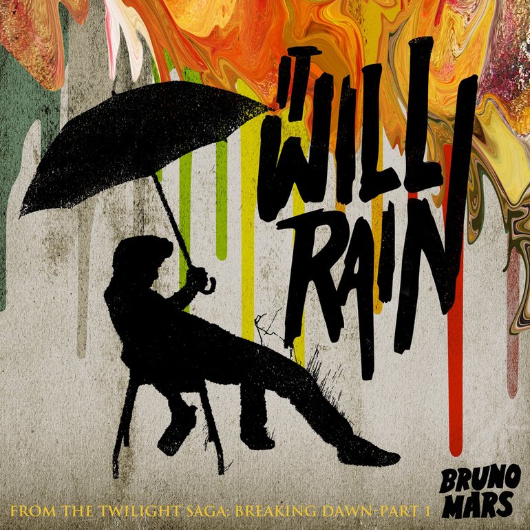 Bruno Mars It Will Rain cover artwork
