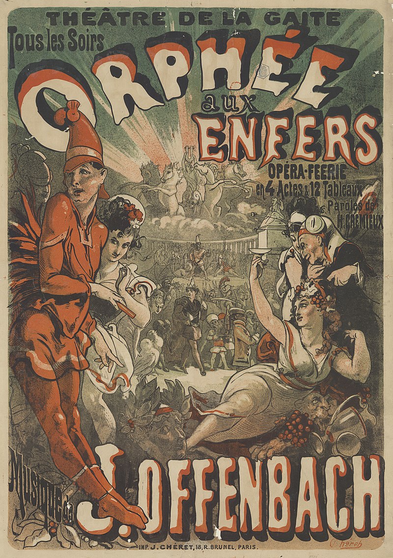 Jacques Offenbach — Orpheus aux Enfers cover artwork