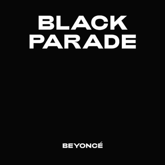 Beyoncé BLACK PARADE cover artwork