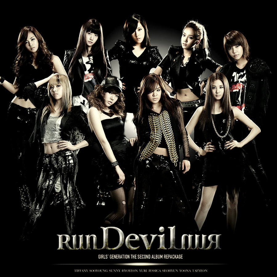 Girls&#039; Generation Run Devil Run cover artwork