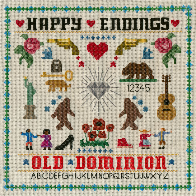Old Dominion Happy Endings cover artwork