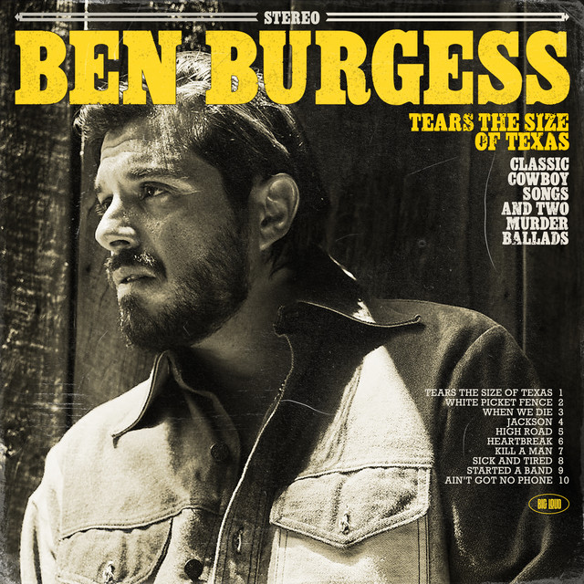 Ben Burgess Tears the Size of Texas cover artwork