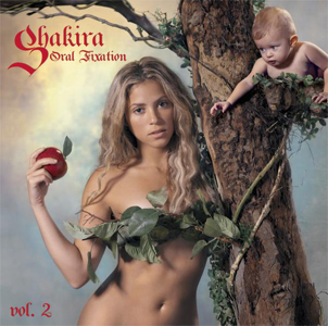 Shakira Oral Fixation, Vol. 2 cover artwork