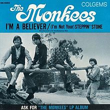 The Monkees — I&#039;m a Believer cover artwork