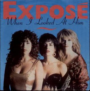 Exposé — When I Looked at Him cover artwork