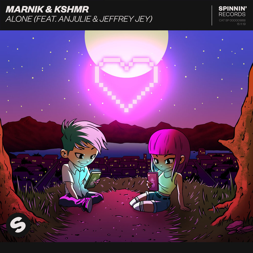 KSHMR &amp; Marnik ft. featuring Anjulie &amp; Jeffrey Jey Alone cover artwork