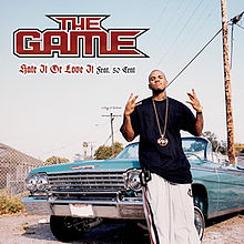The Game featuring 50 Cent — Hate It Or Love It cover artwork