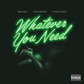 Meek Mill featuring Chris Brown & Ty Dolla $ign — Whatever You Need cover artwork