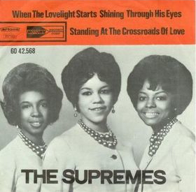 The Supremes When the Lovelight Starts Shining Through His Eyes cover artwork