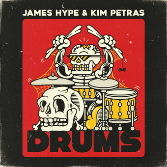 James Hype & Kim Petras Drums cover artwork