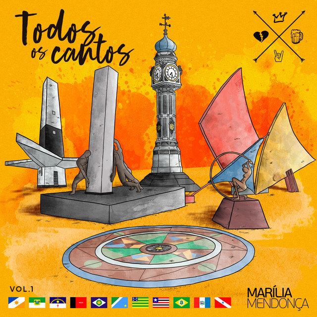 Marília Mendonça Todos Os Cantos cover artwork