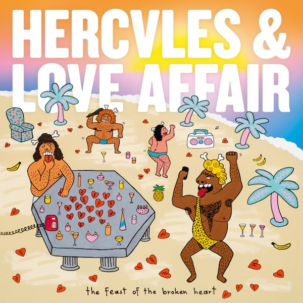 Hercules And Love Affair The Feast Of The Broken Heart cover artwork