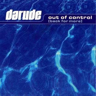 Darude — Out Of Control (Back For More) cover artwork