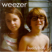 Weezer Buddy Holly cover artwork