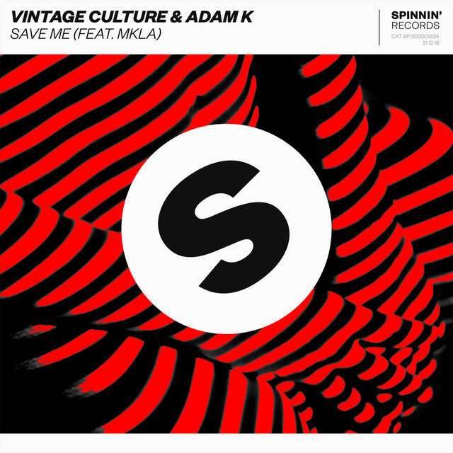 Vintage Culture & Adam K featuring MKLA — Save Me cover artwork