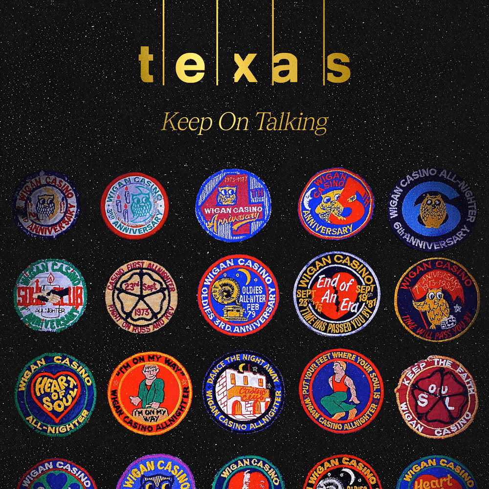 Texas — Keep on Talking cover artwork