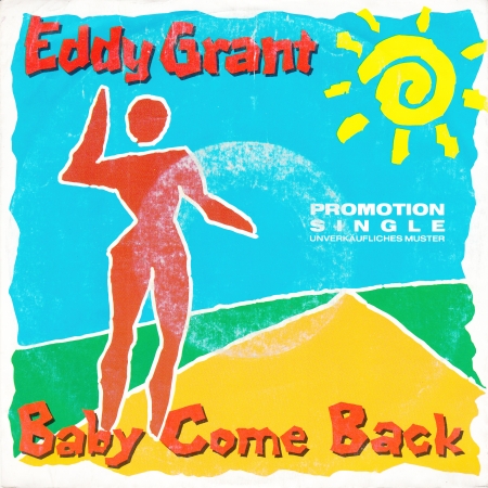 Eddy Grant — Baby Come Back cover artwork
